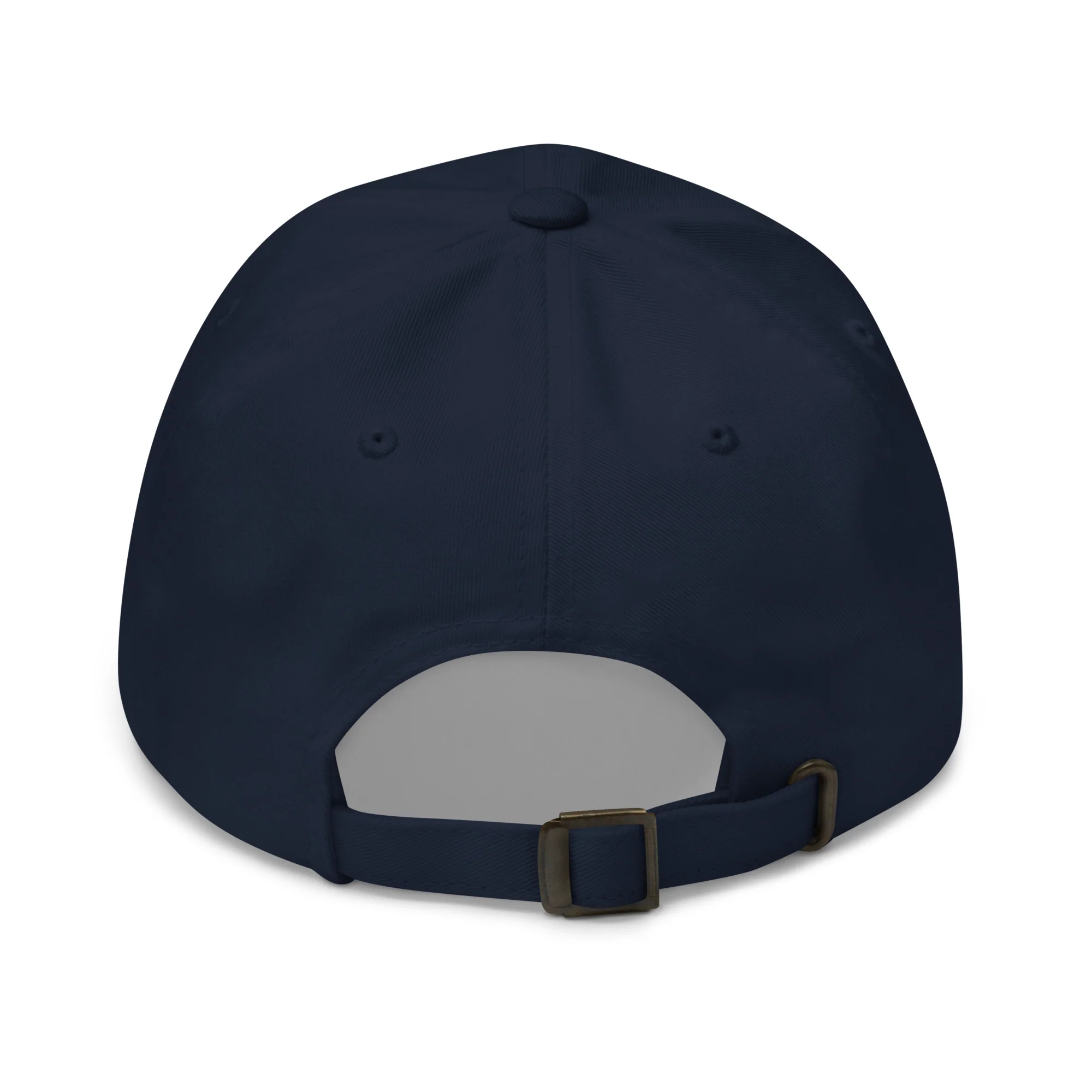Baseball Cap - Adjustable Buckle - White Logo - Image 10