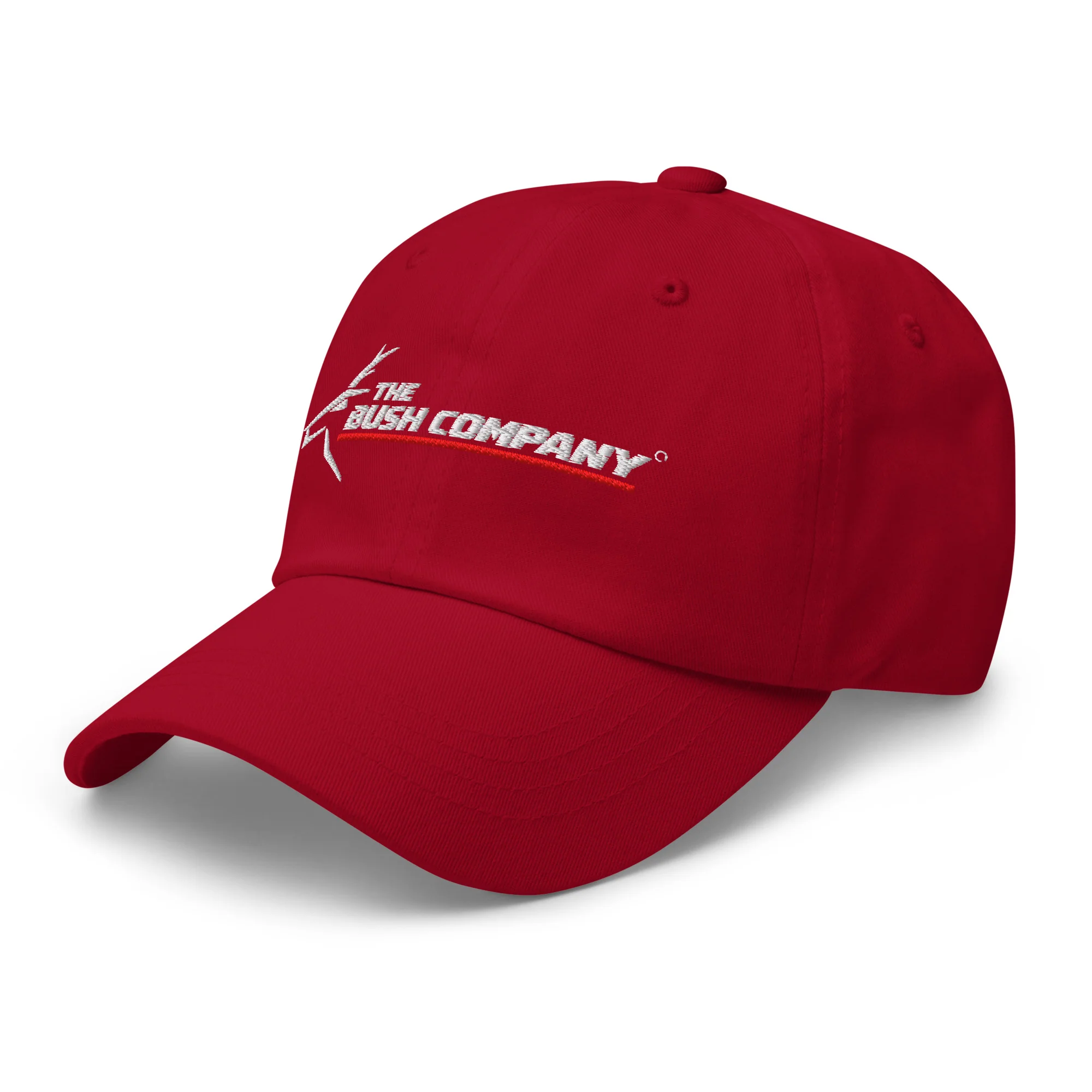 Baseball Cap - Adjustable Buckle - White Logo - Image 15