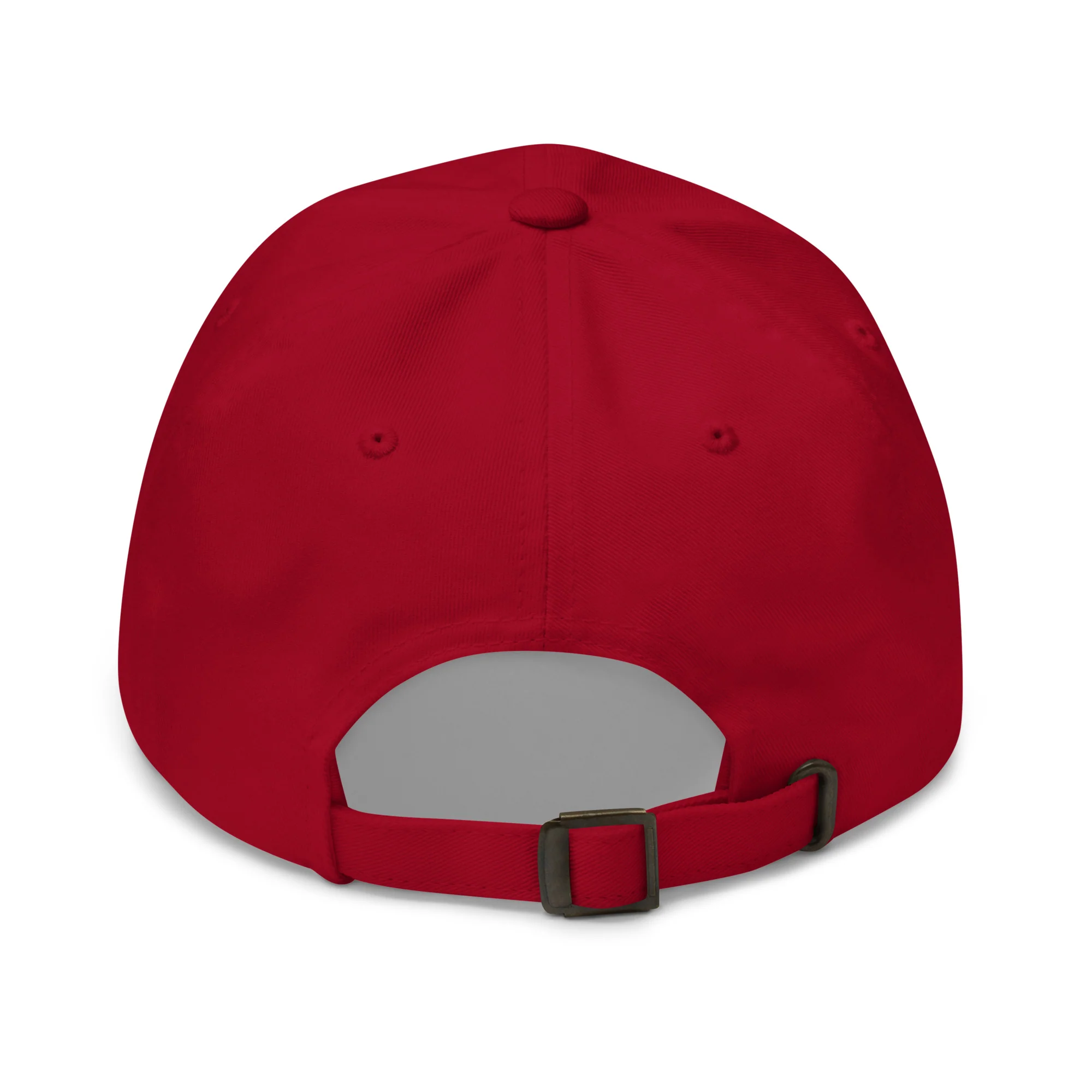 Baseball Cap - Adjustable Buckle - White Logo - Image 16