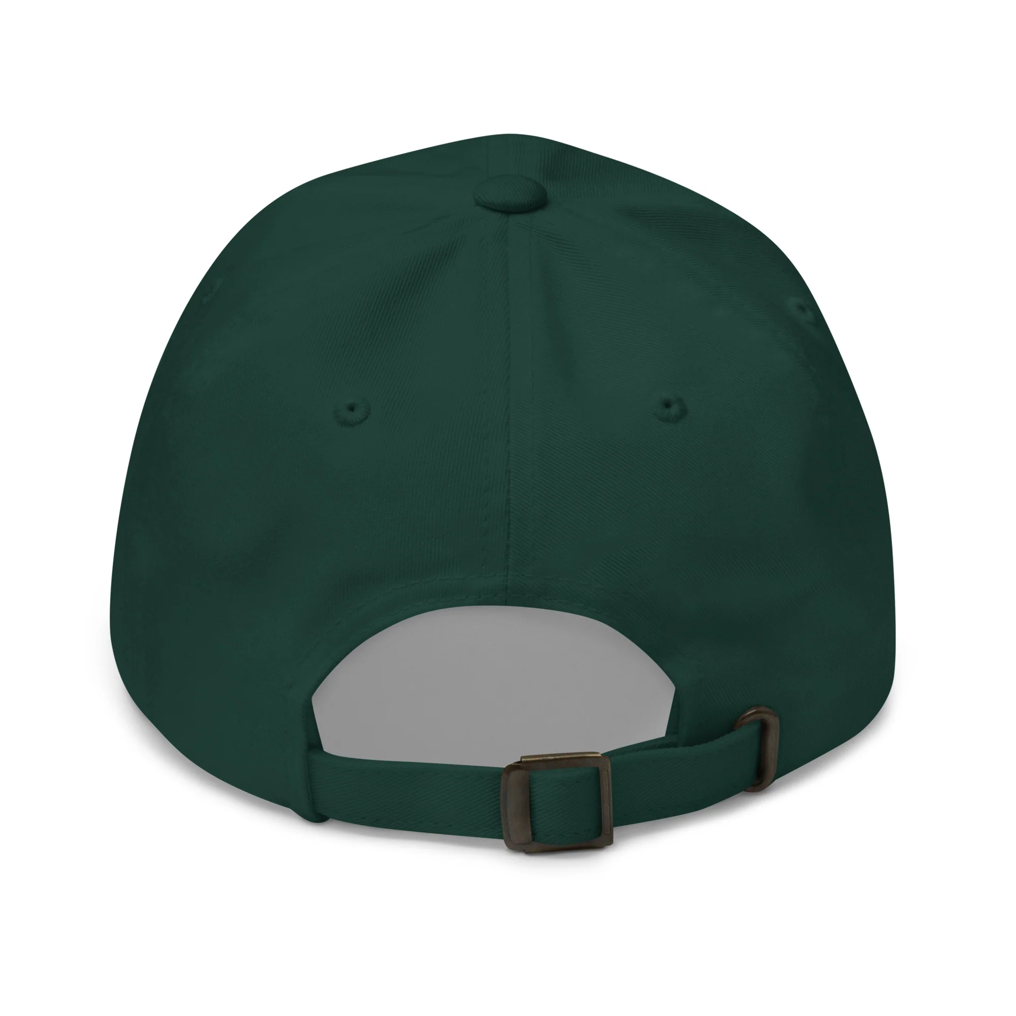 Baseball Cap - Adjustable Buckle - White Logo - Image 22