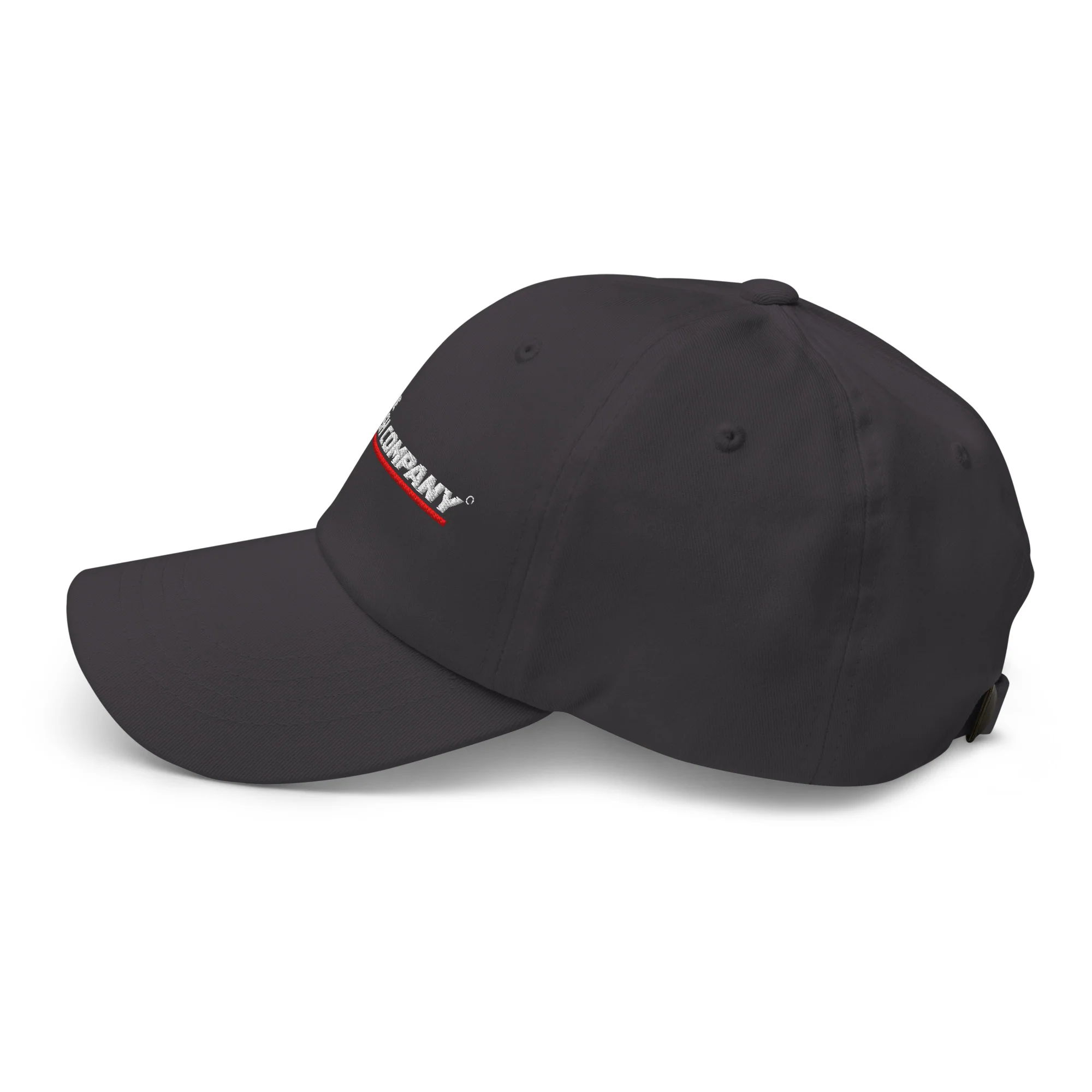 Baseball Cap - Adjustable Buckle - White Logo - Image 29