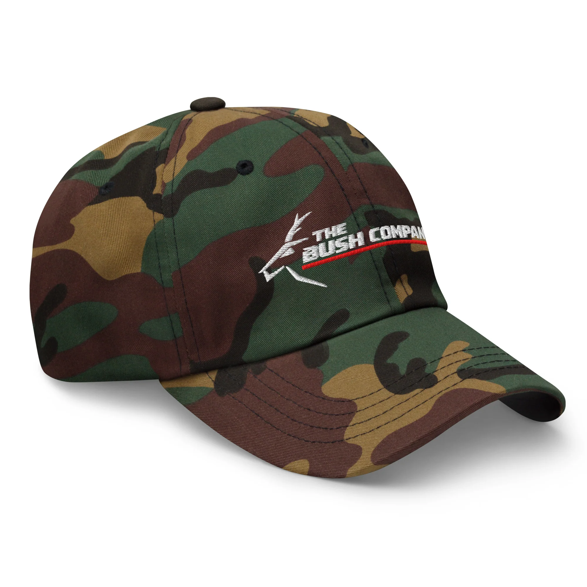 Baseball Cap - Adjustable Buckle - White Logo - Image 32