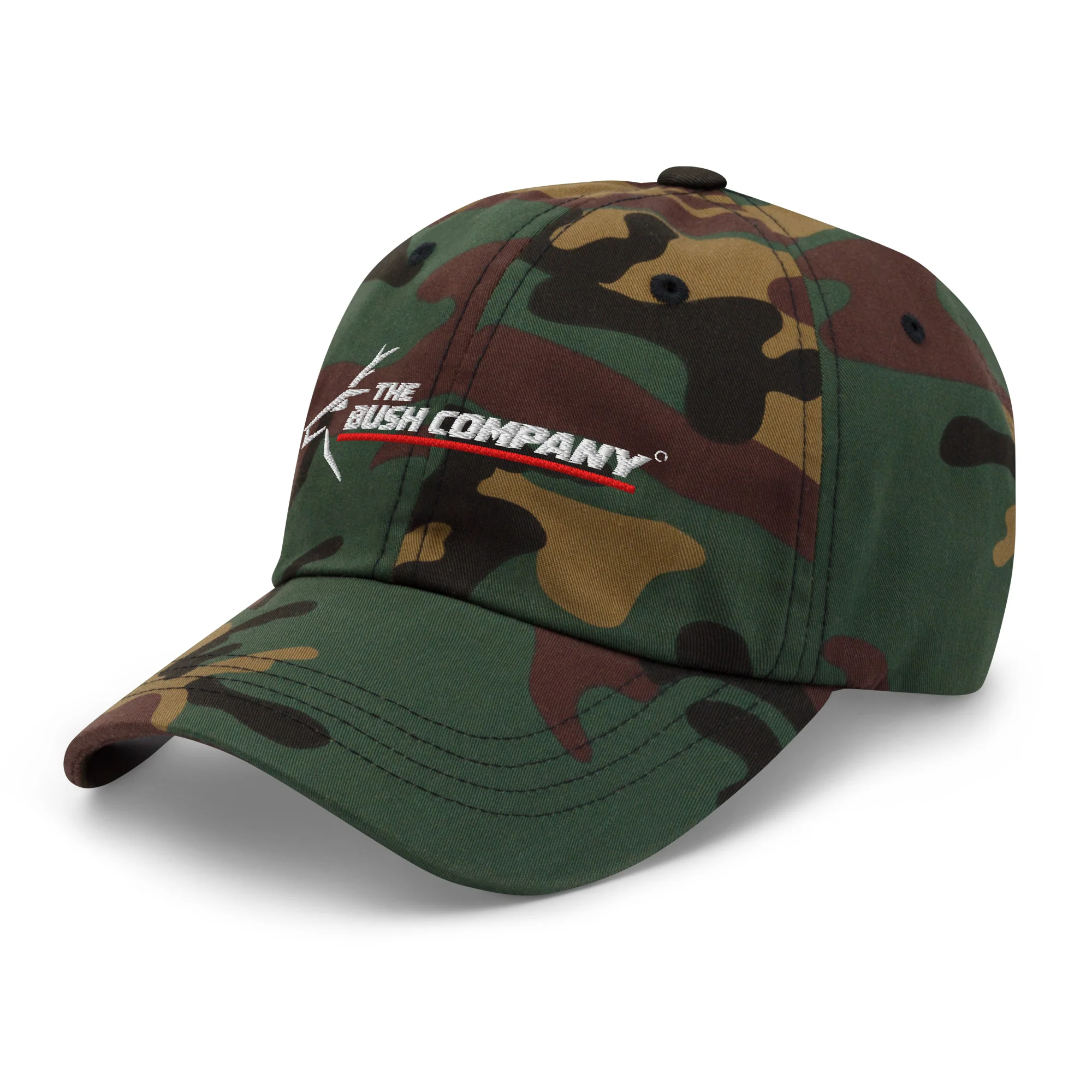 Baseball Cap - Adjustable Buckle - White Logo - Image 33
