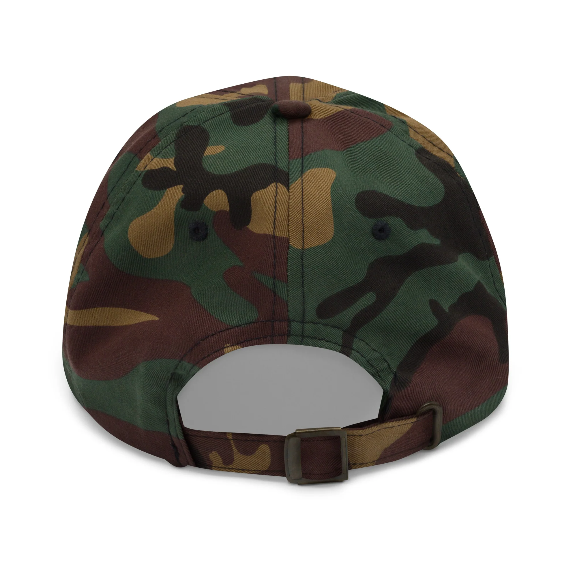 Baseball Cap - Adjustable Buckle - White Logo - Image 34