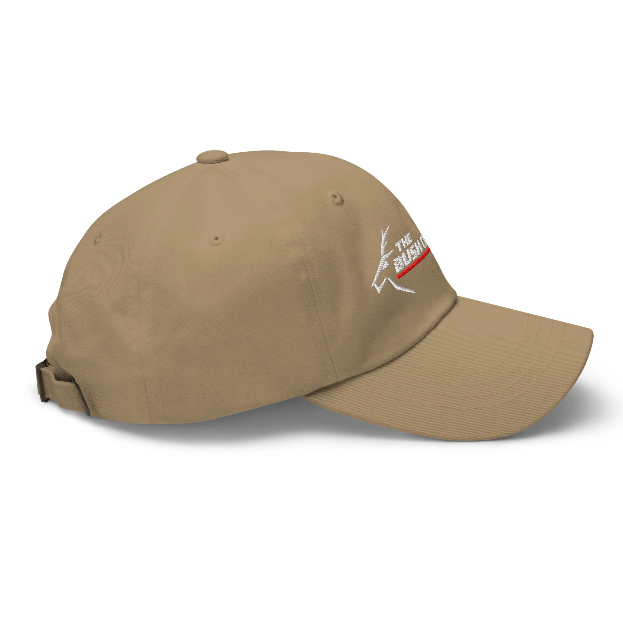 Baseball Cap - Adjustable Buckle - White Logo - Image 42