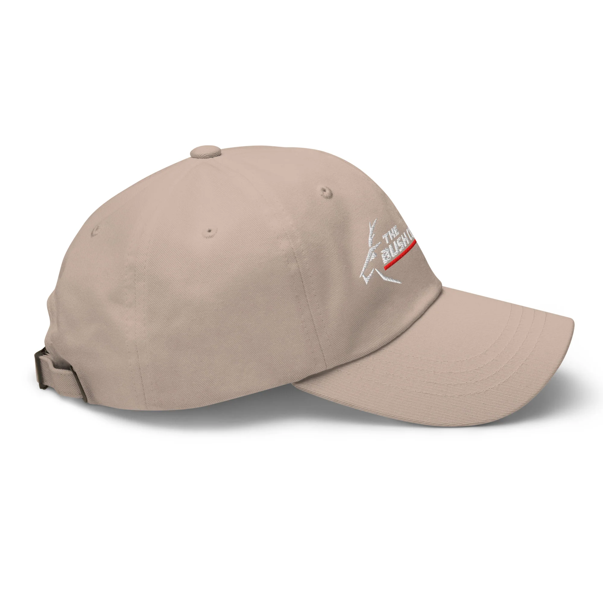 Baseball Cap - Adjustable Buckle - White Logo - Image 48