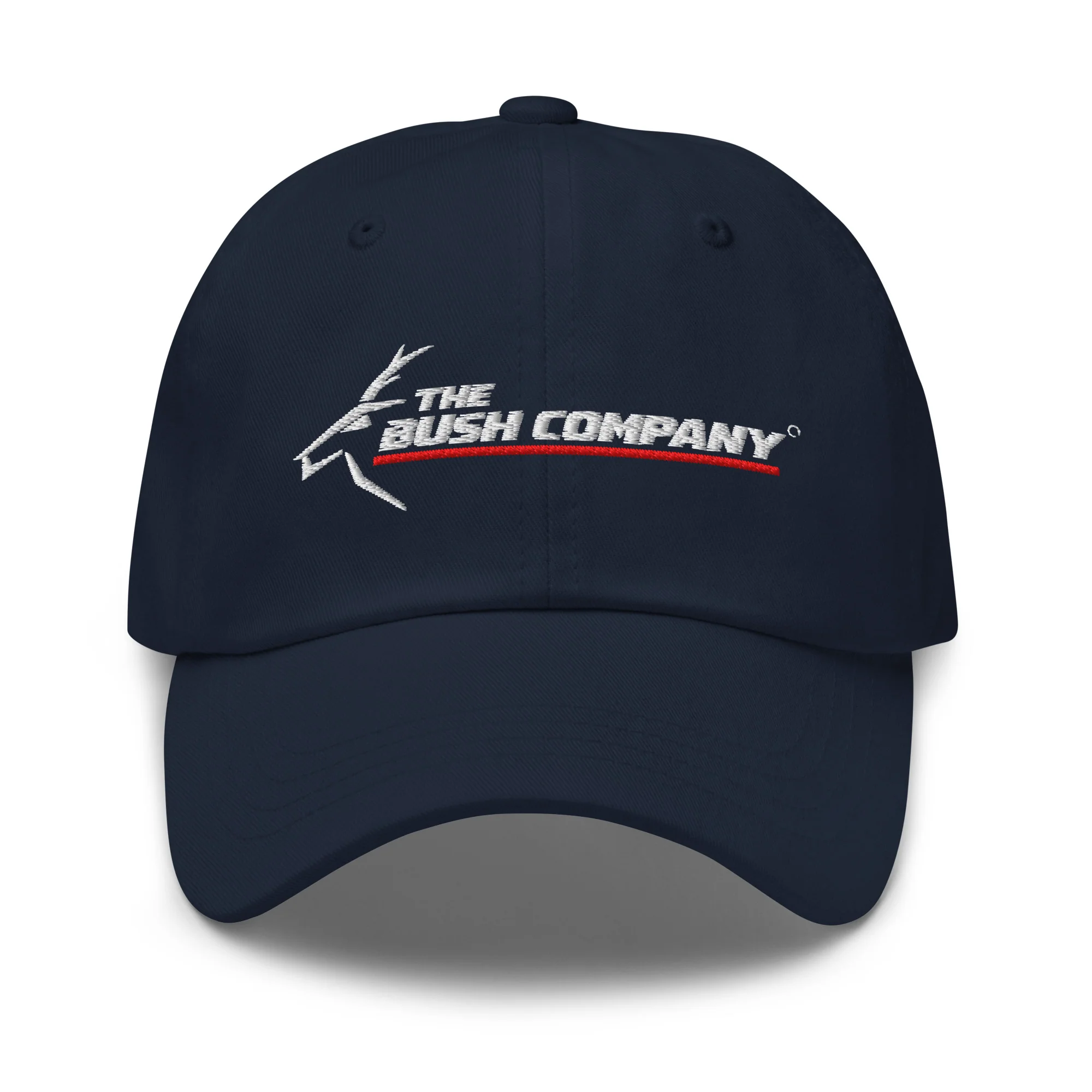 Baseball Cap - Adjustable Buckle - White Logo - Image 7