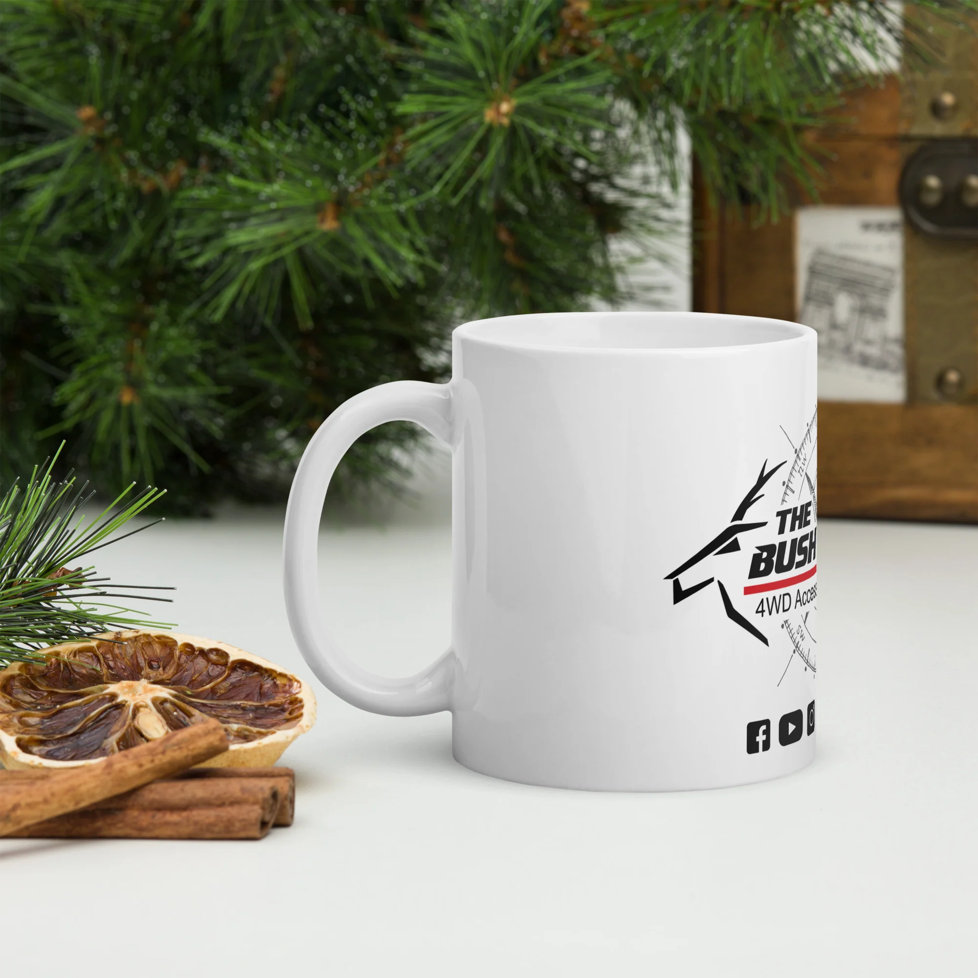 Ceramic Mug - White - Image 3